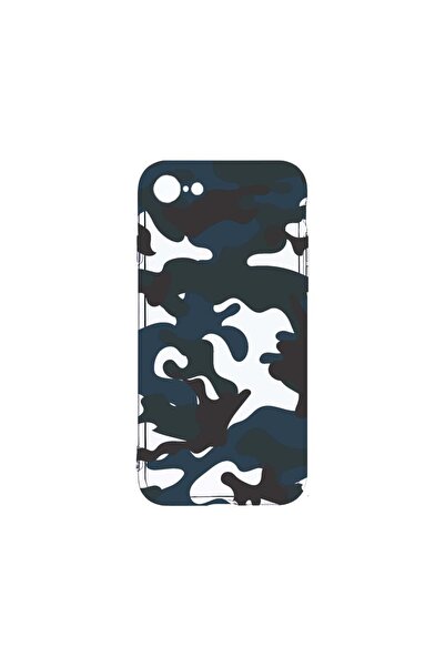 bestcase Διαφανής Θήκη Σιλικόνης 2MM, Συμβατή με Apple iPhone SE 2, Καμουφλάζ...