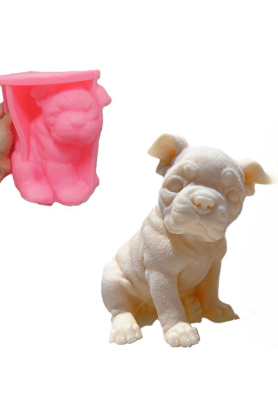 MILMATT Matriță de silicon, Milmatt, câine Boston Terrier, cleme incluse, dim...