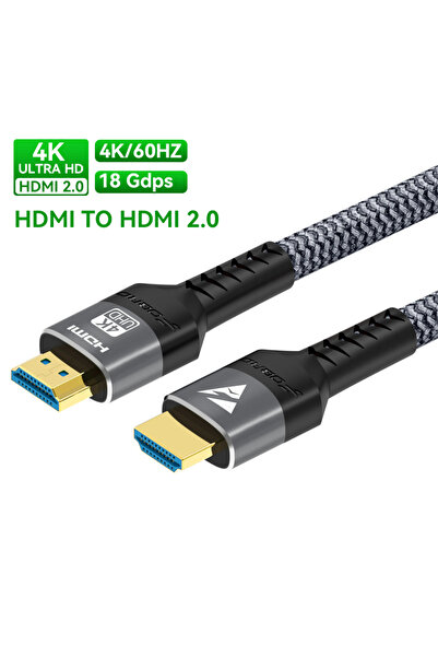 choice2 كابل HDMI 2.0 بطول 1 متر يدعم 4K و8K، متوافق مع HDMI 2.1، يدعم 4K@120...