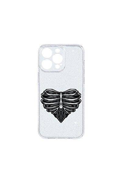 bestcase Husa Crystal Glitter 2MM, Compatibila Cu Apple iPhone 14 Pro, Skelet...