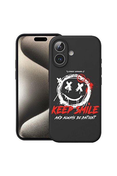 bestcase Θήκη Σιλικόνης Premium για Apple iPhone 16 Plus, Keep Smile, 1828634...