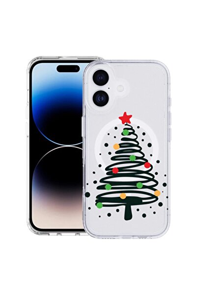 bestcase Θήκη για Apple iPhone 17 με σχέδιο Χριστουγεννιάτικου Δέντρου, MagSa...