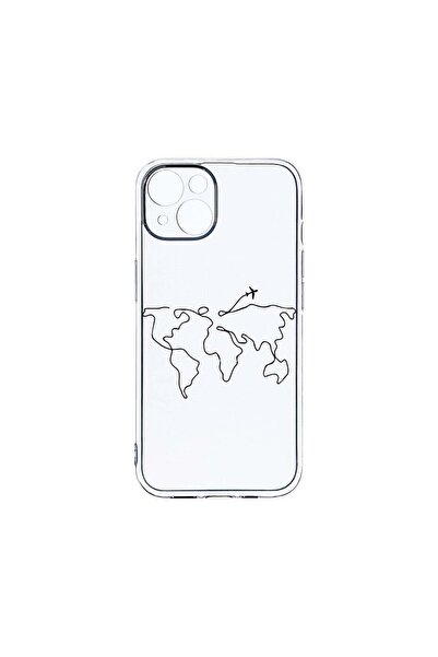 bestcase Διαφανής Θήκη Σιλικόνης 2MM, Συμβατή με Apple iPhone 13 Mini, Με κων...
