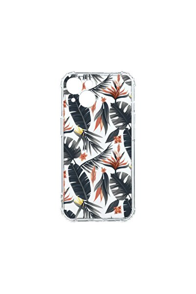 bestcase Αντικραδασμική Θήκη 1.5MM, Συμβατή με Apple iPhone 15, Τροπικό, Ανθε...