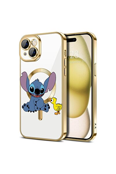 bestcase Husa Luxury MagSafe, Compatibila Apple iPhone 15 Plus, Lilo, Ultra-S...