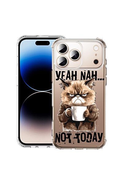 bestcase Θήκη για Apple iPhone 17 Pro με Σχέδιο Not Today, Αντικραδασμική, Εν...