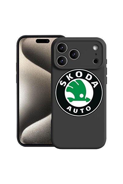 bestcase Husă pentru Apple iPhone 17 Pro cu Design Skoda Classic, Silicon Pre...