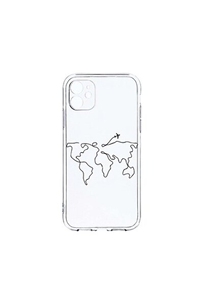 bestcase Διαφανής Θήκη Σιλικόνης 2MM, Συμβατή με Apple iPhone 12 Mini, Με κων...