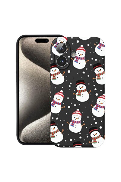 bestcase Husă pentru Apple iPhone 17 cu design Snowman, Silicon premium, Inte...