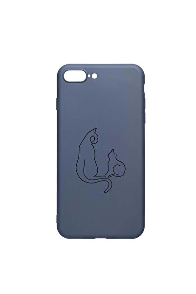 bestcase Θήκη σιλικόνης συμβατή με Apple iPhone 8 Plus / 7 Plus, Αφηρημένη Γά...