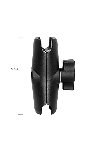 choice2 Cycling 9.5cm Double Socket Arm Aluminum Alloy for 1 inch Mounts 5.5c...