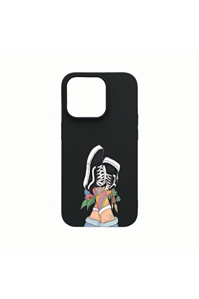 bestcase Husa Silicon, Compatibila Cu Apple iPhone 14 Pro, Vans - Gym Shoes, ...
