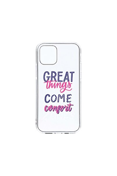 bestcase Husa din silicon transparent de 2MM, compatibilă cu Apple iPhone 12 ...