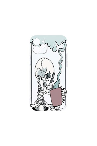 bestcase Διαφανής Θήκη Σιλικόνης 2MM, Συμβατή με Apple iPhone 11, Σχέδιο Κραν...