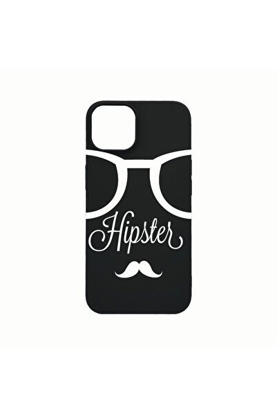 bestcase Husa Silicon, Compatibila Cu Apple iPhone 14, Hipster, rezistenta la...