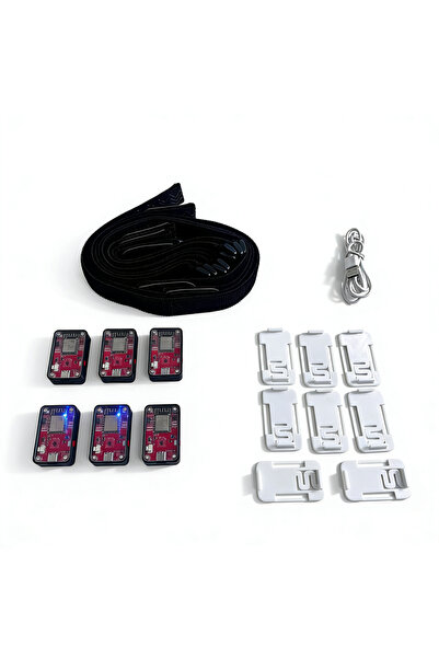 Choice1 6 قطع بدون قاعدة تثبيت، جديد، SlimeVR Slime ESP8266 لالتقاط حركة الجس...
