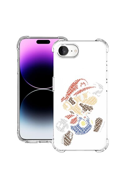 bestcase Husa pentru Apple iPhone 16e, Anti Shock 1.5MM, Calligraphy Super Ma...