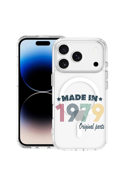 bestcase Θήκη για Apple iPhone 17 Pro Max με Σχέδιο Original Parts 1979, Αντι...