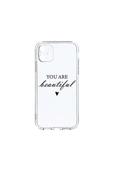 bestcase Διαφανής Θήκη Σιλικόνης 2MM, Συμβατή με Apple iPhone 12 Mini, Είσαι ...