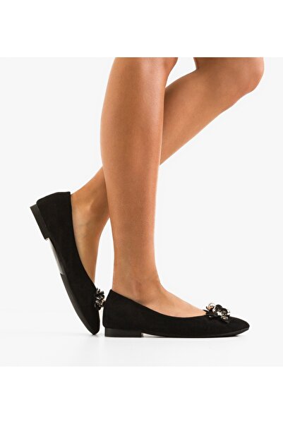 BENOTTİ Akris women's Ballet Flats Black