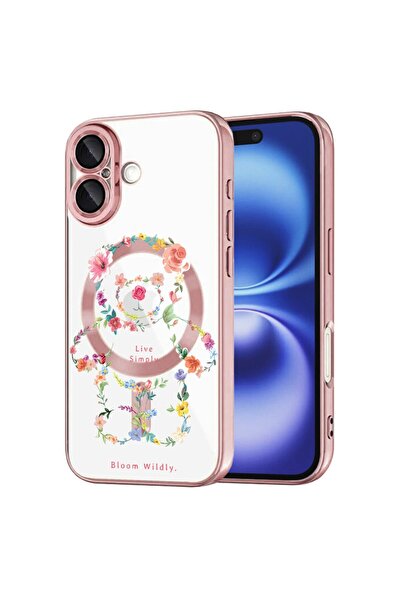 bestcase Husa Luxury MagSafe, Compatibilă cu Apple iPhone 16, Ursuleț de pluș...