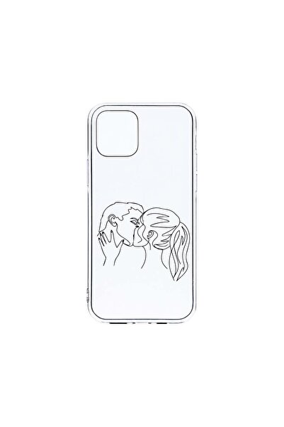 bestcase Husa Clear Silicon 2MM, Compatibilă cu Apple iPhone 12 Pro, Teen Lov...