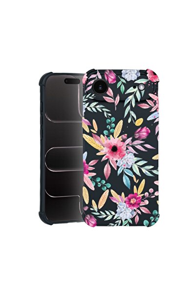 bestcase Θήκη TPU Pro Shock Συμβατή με Apple iPhone 17 Air, με σχέδιο Happy F...