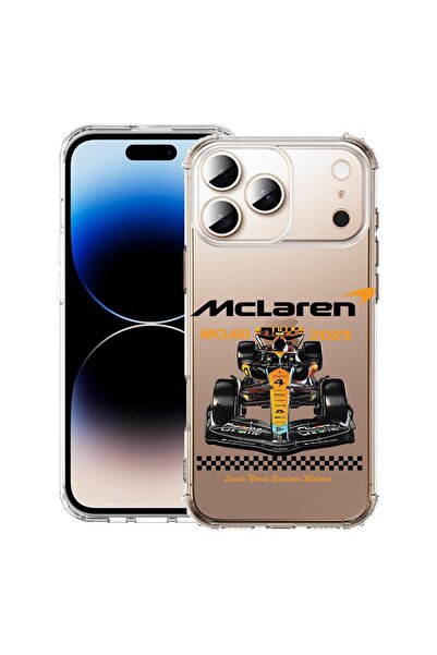 bestcase Husă pentru Apple iPhone 17 Pro cu design McLaren, Antișoc, Colțuri ...
