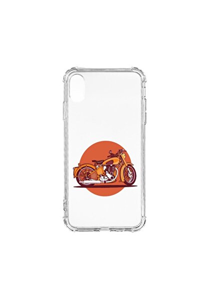 bestcase Αντικραδασμική Θήκη, Συμβατή με Apple iPhone XS Max, Ρετρό Ποδήλατο,...
