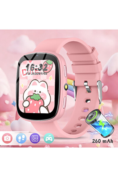 choice2 pink 2026 Kids Games Smartwatch 1.83''HD Screen Camera 22 Interesting...