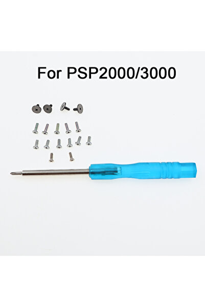 Choice9 مجموعة كاملة من البراغي لجهاز PSP2K 3K مع أداة، 1/2/5 مجموعات كاملة م...