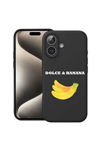 bestcase Θήκη Πρέμιουμ Σιλικόνης για Apple iPhone 16 Plus, Dolce & Banana, 18...