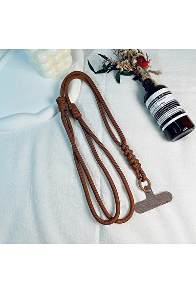 Choice Khaki Adjustable Phone Lanyard Crossbody Necklace Strap with Clip Long...