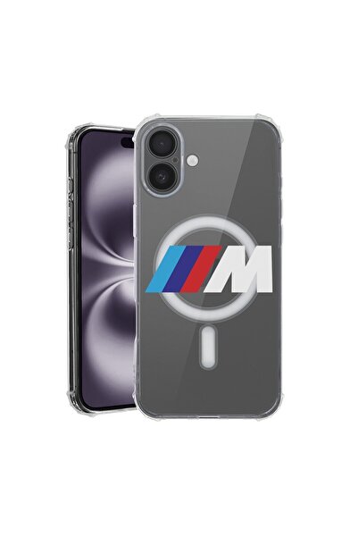 bestcase Husa pentru Apple iPhone 16, MagSafe Anti Shock, BMW M Power, Protec...
