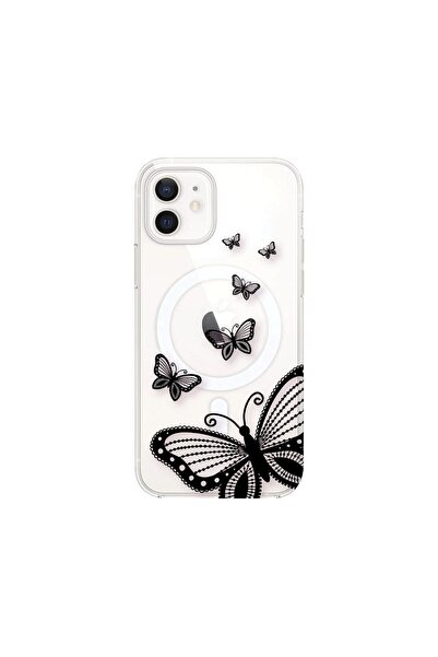 bestcase Husa MagSafe Anti Shock, Compatibila Cu Apple iPhone 12 Pro, Flowers...