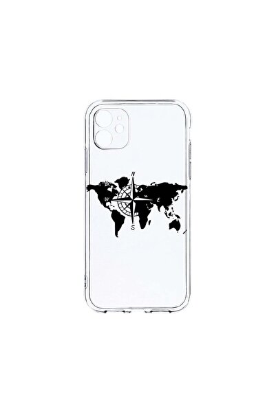 bestcase Διαφανής Θήκη Σιλικόνης 2MM, Συμβατή με Apple iPhone 12 Mini, Με κων...