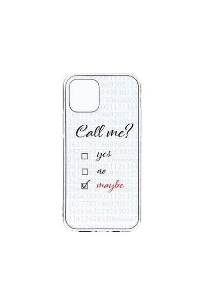 bestcase Husa din silicon transparent de 2MM, compatibilă cu Apple iPhone 12 ...
