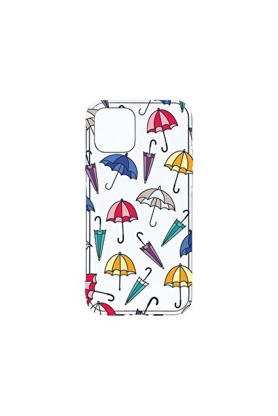 bestcase Husa Clear Silicon 2MM, Compatibila Cu Apple iPhone 12 Pro, Umbrella...