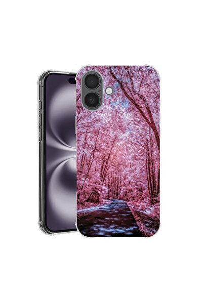 bestcase Θήκη για Apple iPhone 16 Plus, Αντικραδασμική 1.5MM, Άνθος Κερασιάς,...