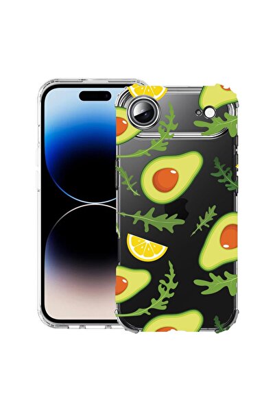 bestcase Θήκη για Apple iPhone 17 Air με Σχέδιο Αβοκάντο, Αντικραδασμική, Ενι...