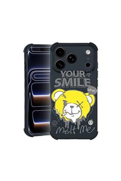 bestcase Θήκη TPU Pro Shock Συμβατή με Apple iPhone 17 Pro, με σχέδιο Αρκουδά...