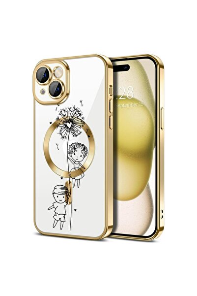 bestcase Πολυτελής Θήκη MagSafe, Συμβατή με Apple iPhone 15 Plus, Σχέδιο πικρ...