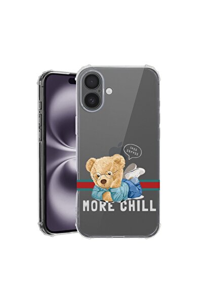 bestcase Θήκη για Apple iPhone 16 Plus, Αντικραδασμική 1.5MM, Αρκουδάκι More ...