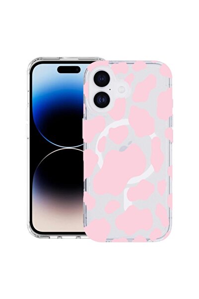 bestcase Θήκη για Apple iPhone 17 με σχέδιο Ροζ Αγελάδας, Αντικραδασμική TPU ...