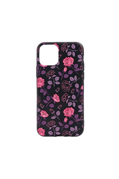 bestcase Husa Silicon Compatibila Cu Apple iPhone 11 Pro, Roses, rezistenta l...