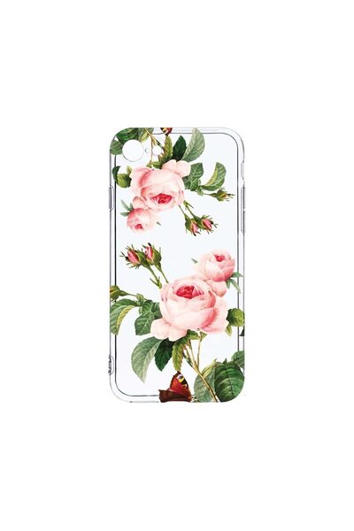 bestcase Husa Clear Silicon 2MM, Compatibila Cu Apple iPhone SE 2, Rose, Anti...