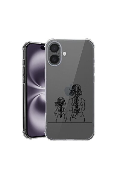 bestcase Θήκη για Apple iPhone 17 με Σχέδιο Μαμά και Κόρη, Αντικραδασμική, Εν...
