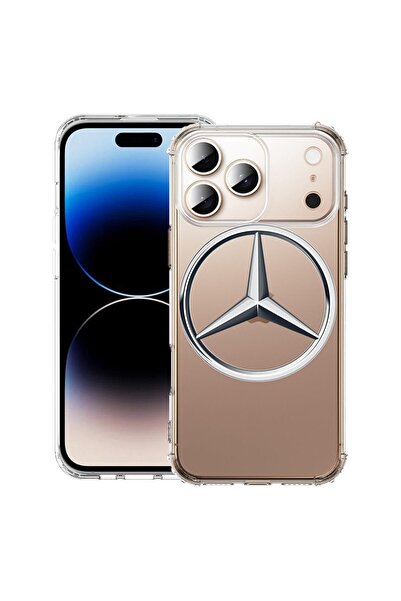 bestcase Husa pentru Apple iPhone 17 Pro Max cu Design Mercedes-Benz, Anti Sh...