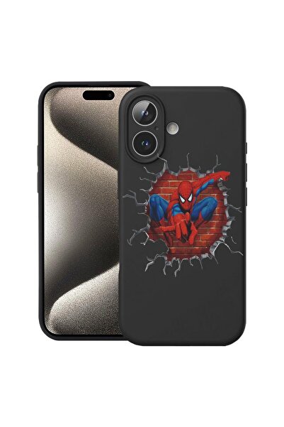 bestcase Husă pentru Apple iPhone 17 cu design Spider-Man, Silicon premium, M...