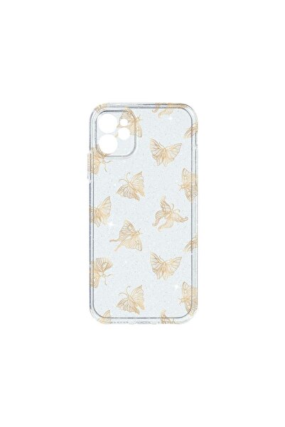 bestcase Husa Crystal Glitter 2MM, Compatibila Cu Apple iPhone 11, Gold Butte...